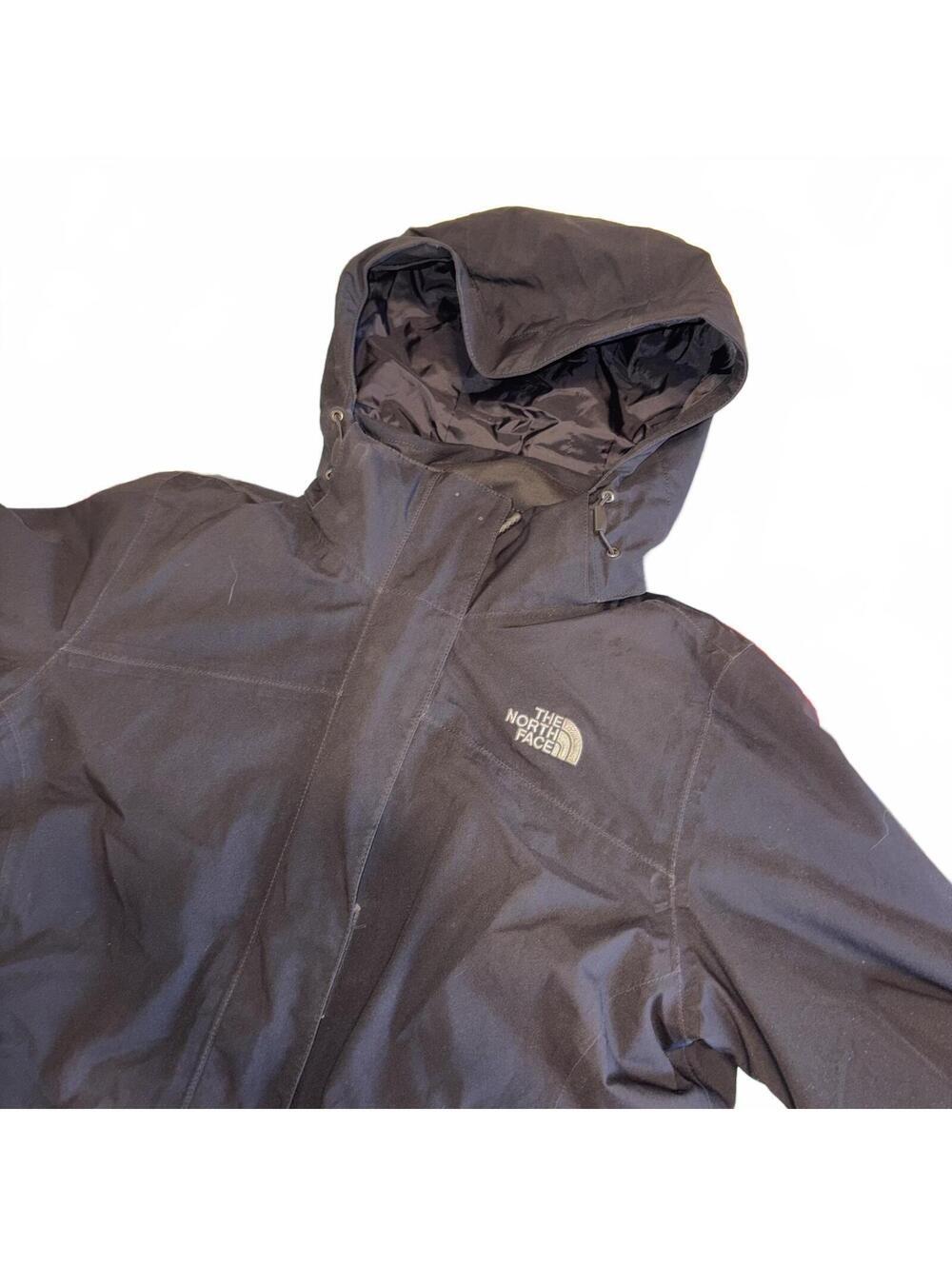 The North Face $200 Toro Peak Triclimate Woman’s Small Black Hooded Jacket